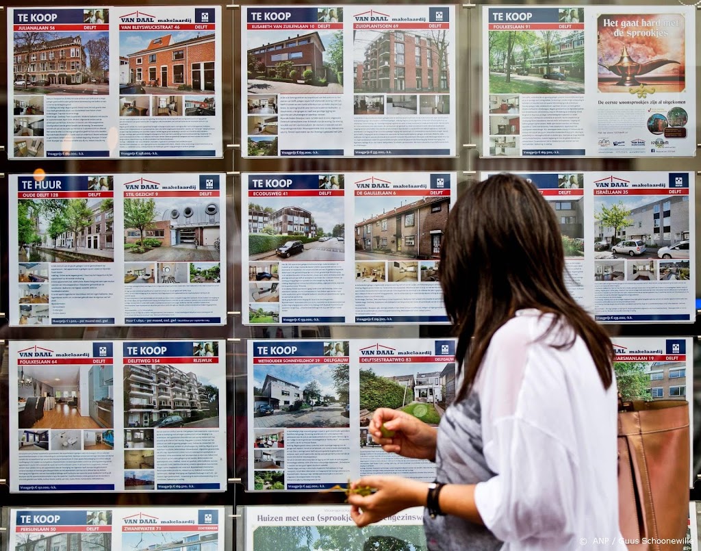 Makelaars: huizenprijzen blijven voorlopig flink stijgen