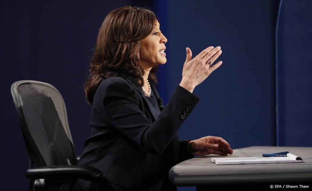 Kamala Harris last reispauze in na besmetting manager