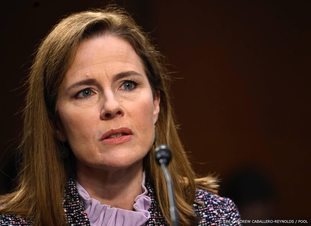 'Genoeg steun in Senaat voor Amy Coney Barrett als opperrechter'