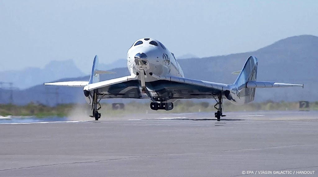 Virgin Galactic stelt ruimtereizen uit tot eind volgend jaar