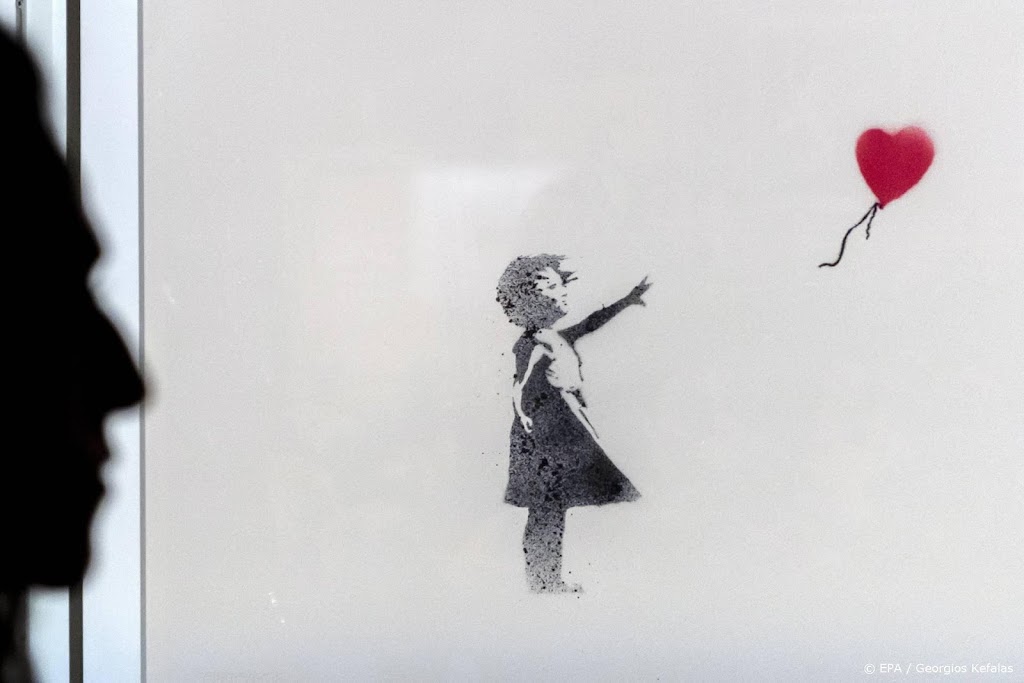 Girl with Balloon van Banksy voor 3,1 miljoen pond geveild
