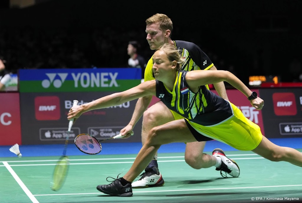 Badmintonduo's Tabeling/Piek en Jille/Seinen naar finale