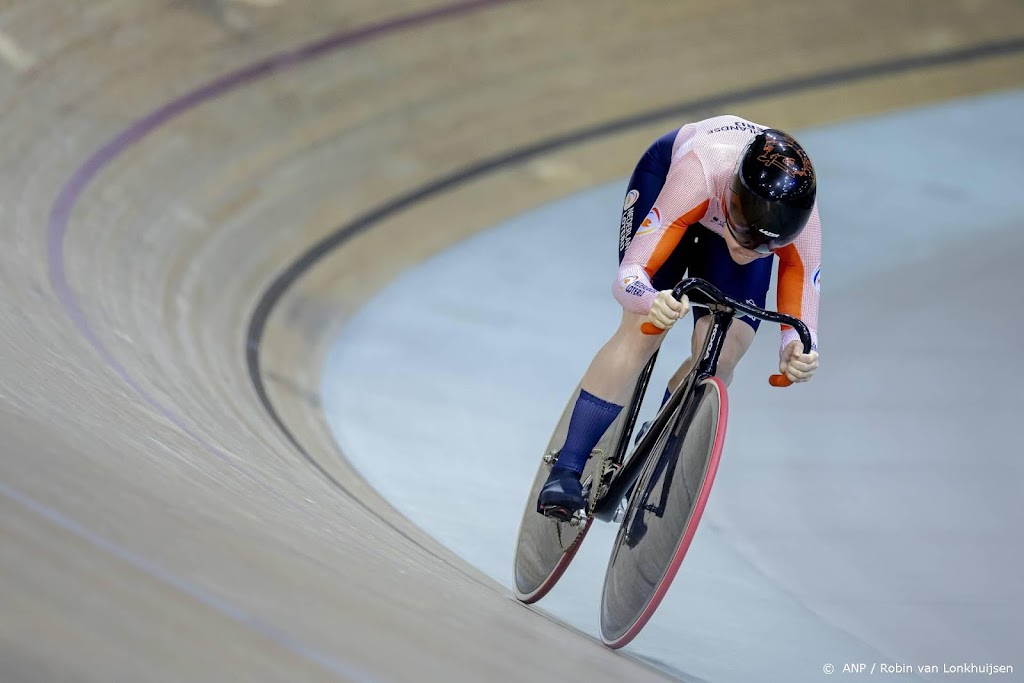 Van de Wouw mist net medaille op 500 meter tijdrit WK baan 