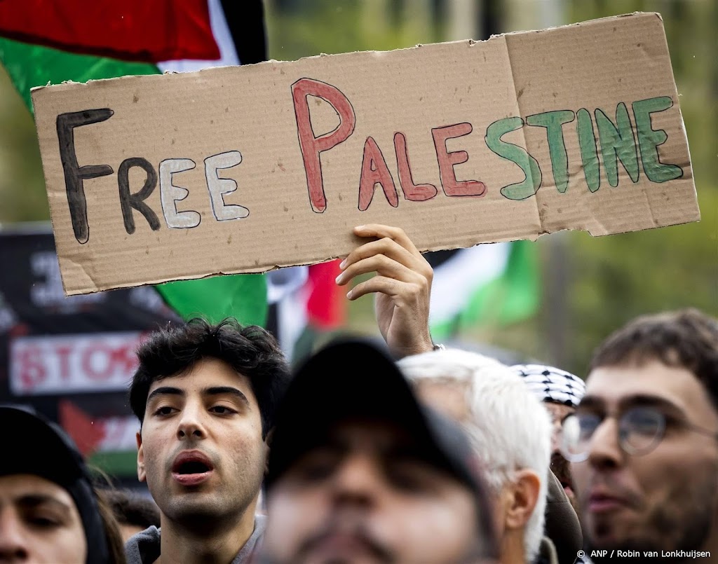Duizenden op de been voor mars voor Palestina