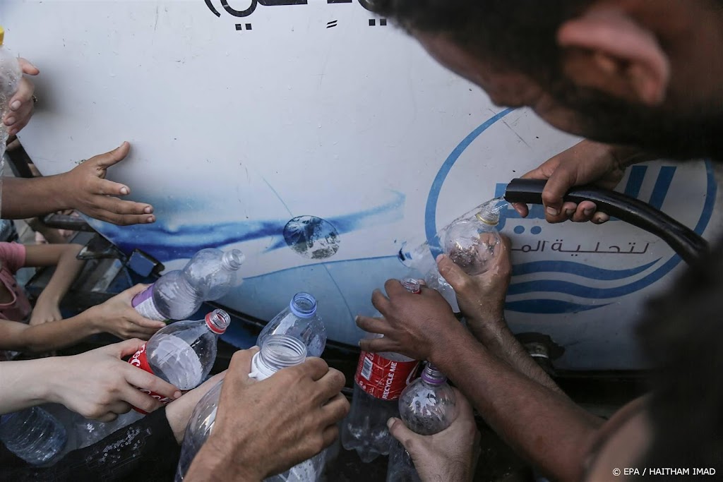 VS en Israël: watertoevoer naar zuiden van Gaza hersteld