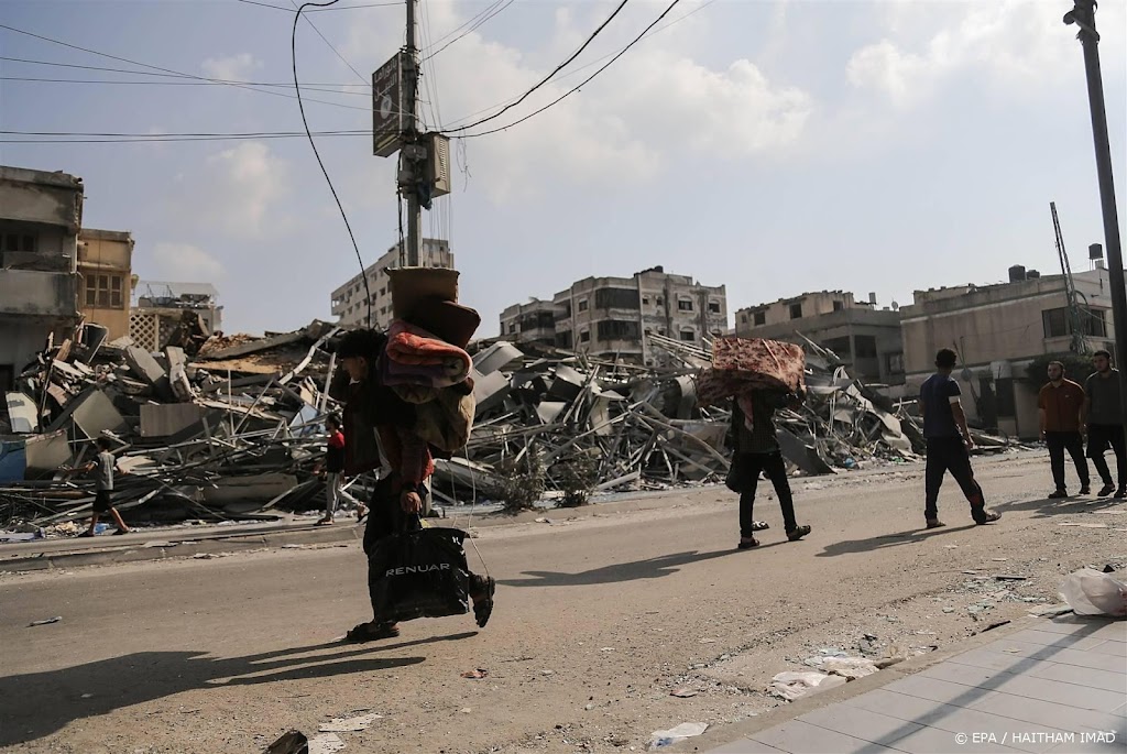 Leger Israël: al 600.000 Palestijnen naar zuiden Gaza getrokken