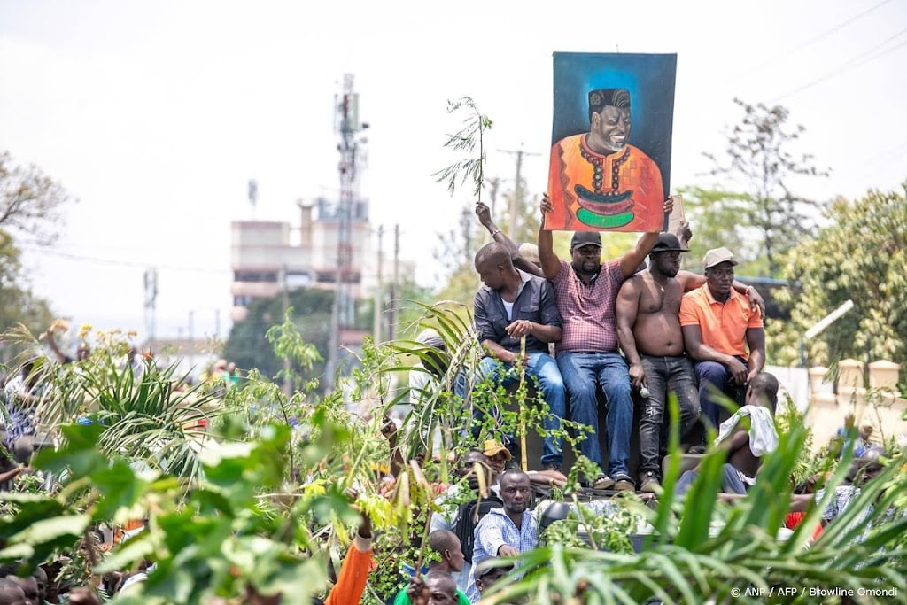 President Kenia kondigt 7 dagen nationale rouw af na dood Odinga