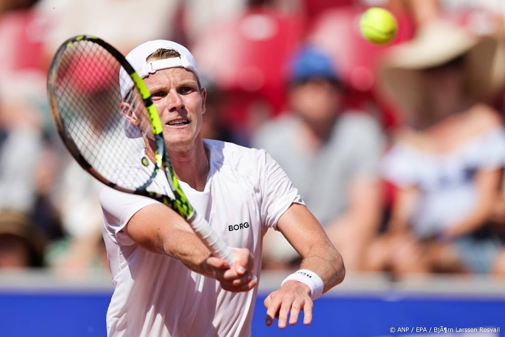 Tennisser De Jong strandt in eerste ronde ATP-toernooi Stockholm
