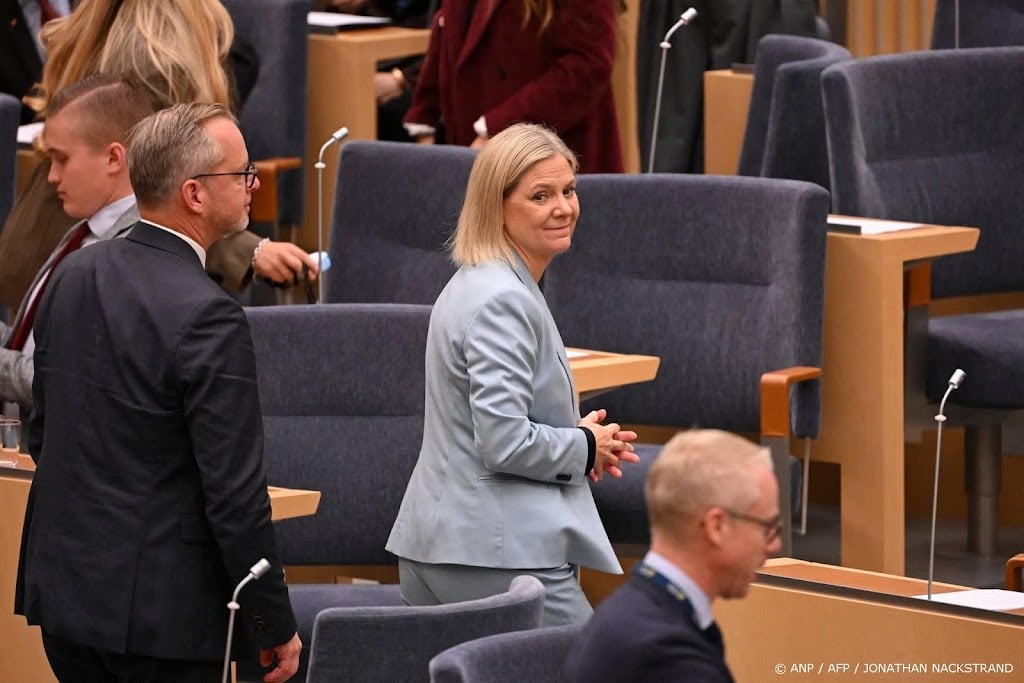 Zweeds parlement stemt tegen Andersson als nieuwe premier