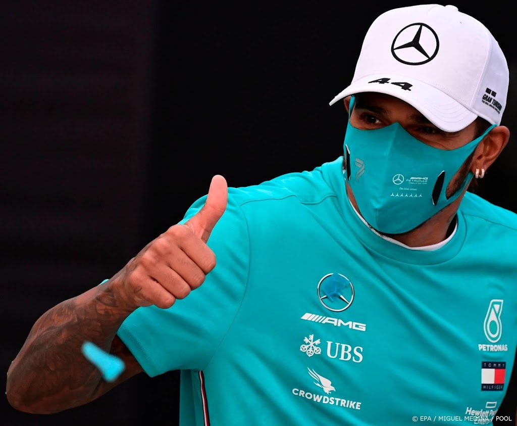 Hamilton vanaf zesde startpositie op jacht naar titel