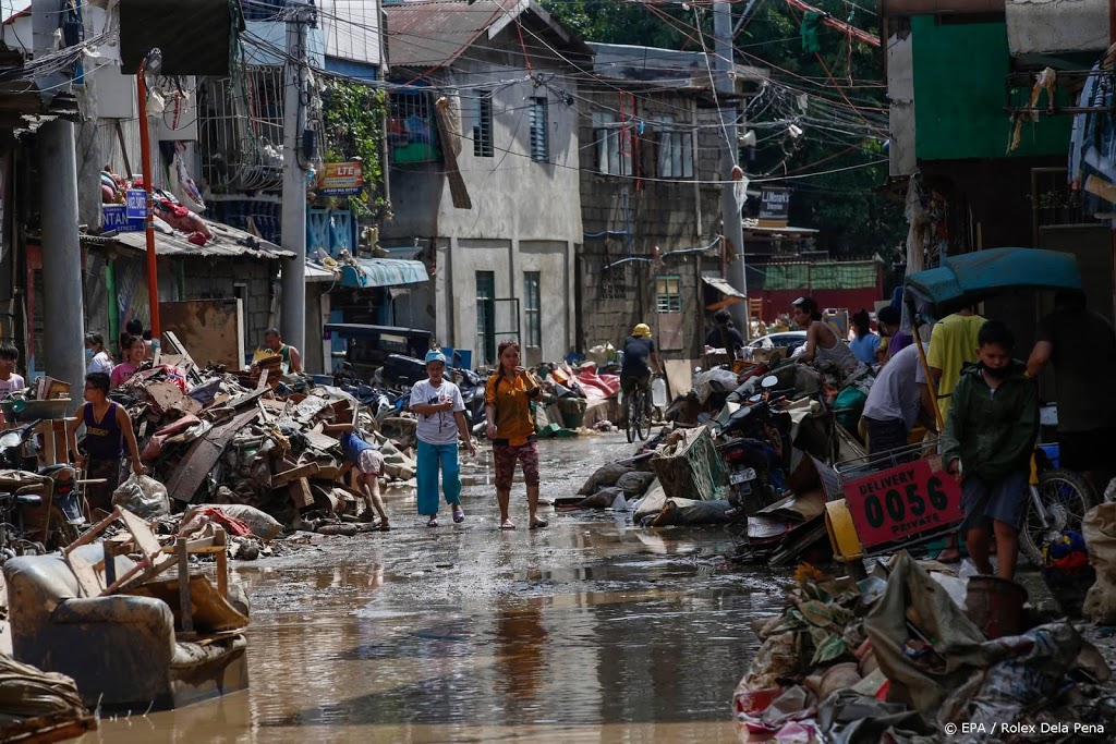 Dodental op Filipijnen door tyfoon Vamco weer gestegen