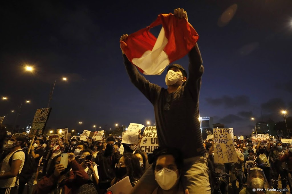 Doden bij betogingen in Peru tegen nieuwe president