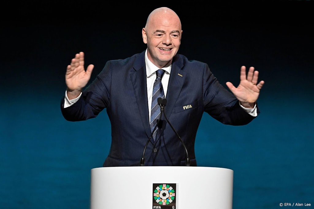 Infantino vraagt om staakt-het-vuren Oekraïne tijdens WK-voetbal