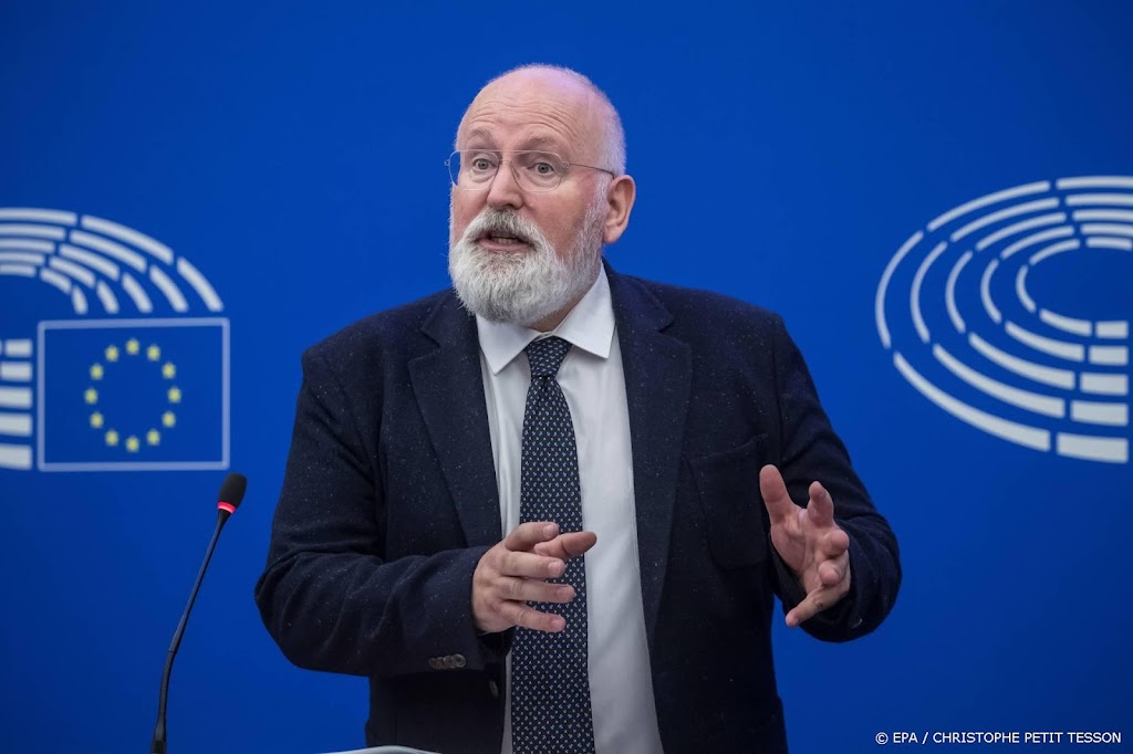 Timmermans: EU is klaar om klimaatbeloftes bij te stellen