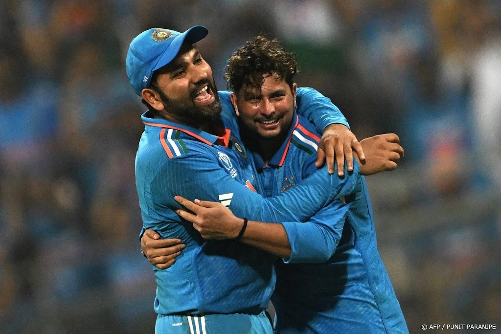 India naar finale WK cricket na zege op Nieuw-Zeeland