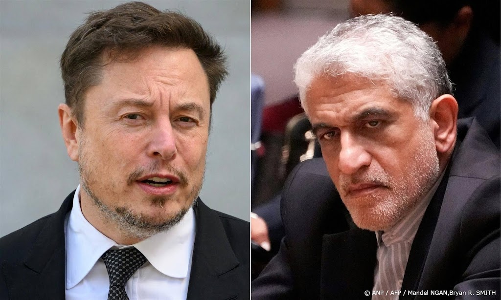 Elon Musk heeft gesprek met Iraanse VN-ambassadeur