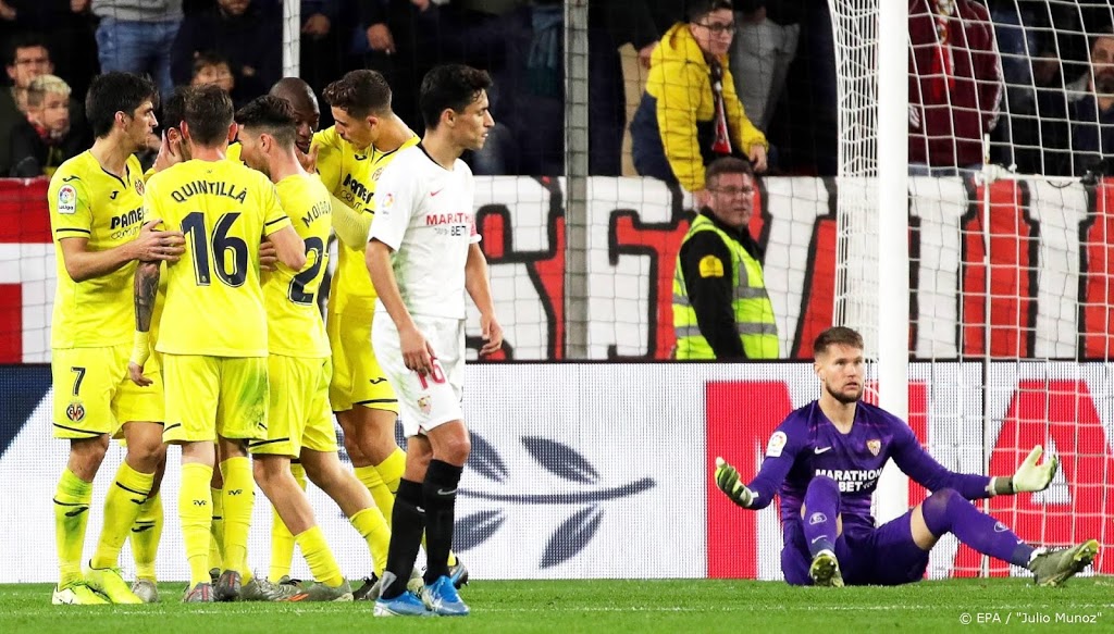 Sevilla thuis onderuit tegen Villarreal