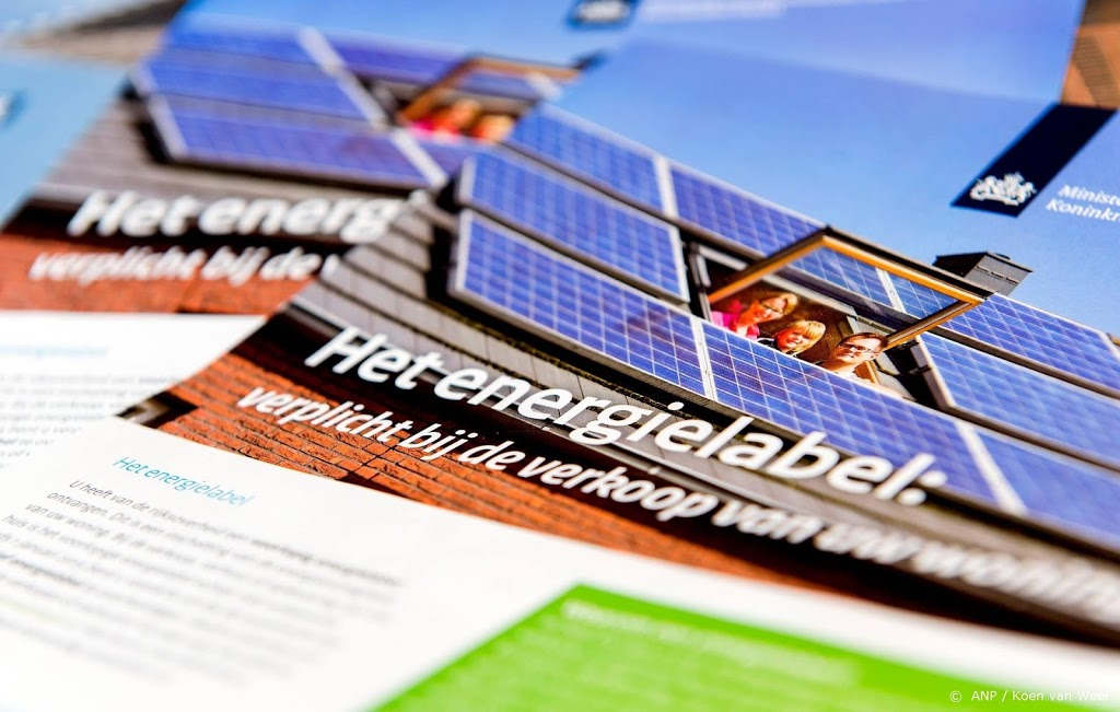 'Helft koopwoningen Nederland nog zonder energielabel'