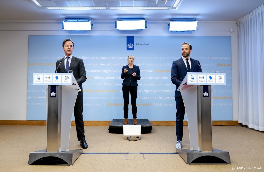 Bijna 5,2 miljoen kijkers voor coronapersconferentie