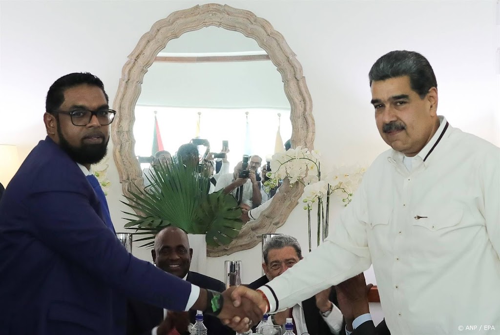 Presidenten: Guyana en Venezuela lossen grensgeschil vreedzaam op