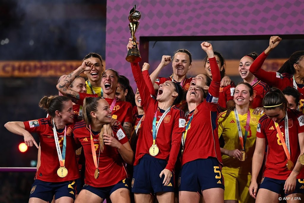 Spaanse voetbalvrouwen voor het eerst aan kop op FIFA-ranglijst