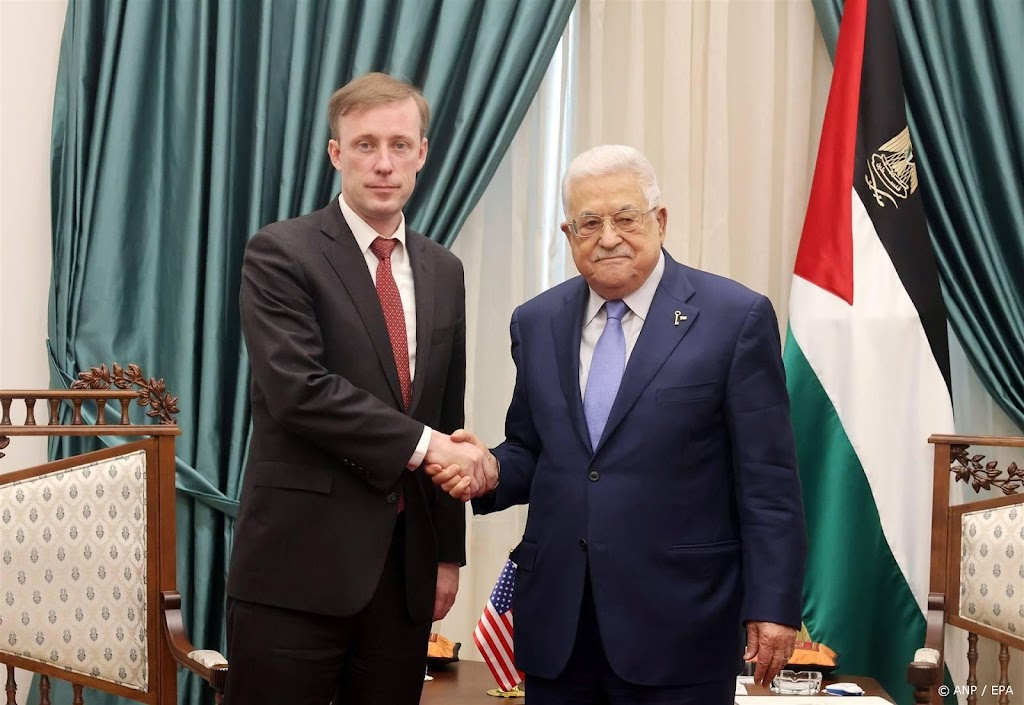 Abbas aan VS-veiligheidsadviseur: Gaza integraal deel Palestina 