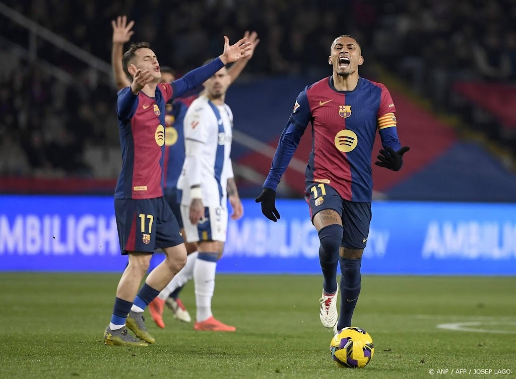 FC Barcelona lijdt tegen laaggeklasseerd Leganés vierde nederlaag