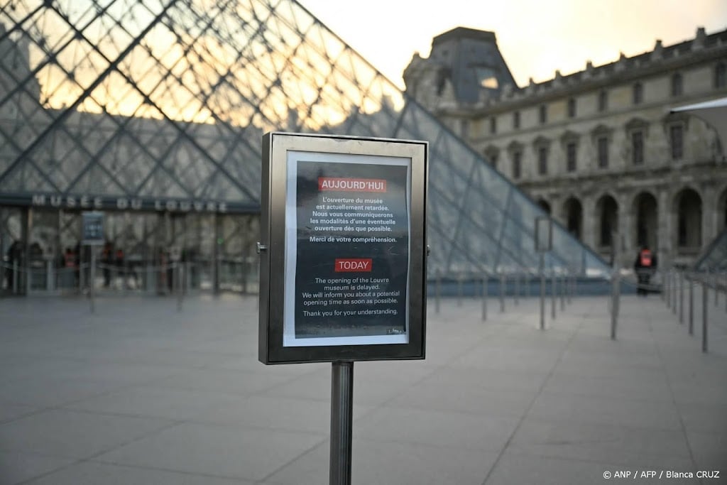 Louvre gesloten vanwege staking personeel