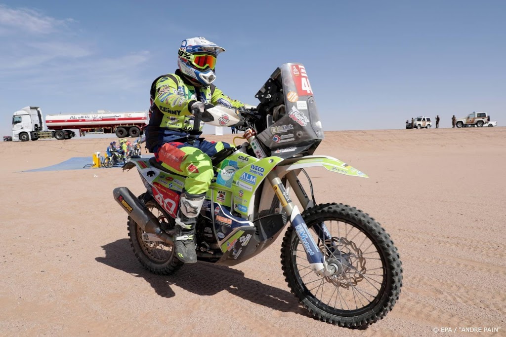 Motorcoureur Straver raakt ernstig gewond in Dakar Rally
