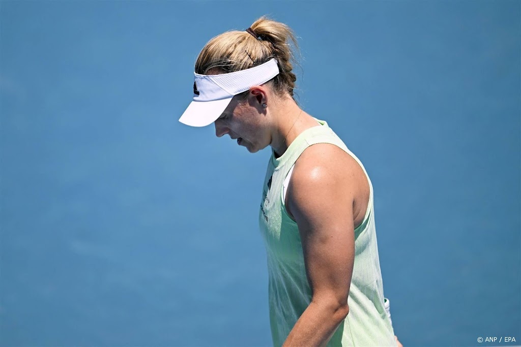 Oud-winnares Kerber bij terugkeer in Melbourne snel uitgeschakeld