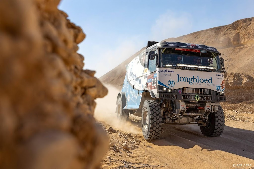 Etappezege trucker Huzink in Dakar Rally