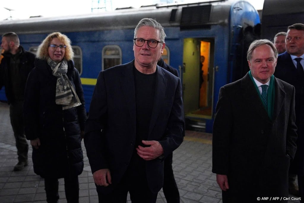Starmer voor het eerst sinds premierschap afgereisd naar Oekraïne