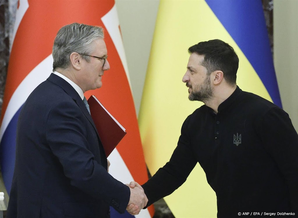 Starmer en Zelensky ondertekenen 100-jarig partnerschap