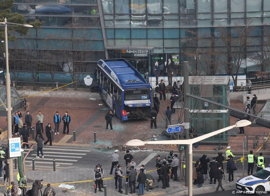 Bus crasht in gebouw in Zuid-Koreaanse hoofdstad Seoul