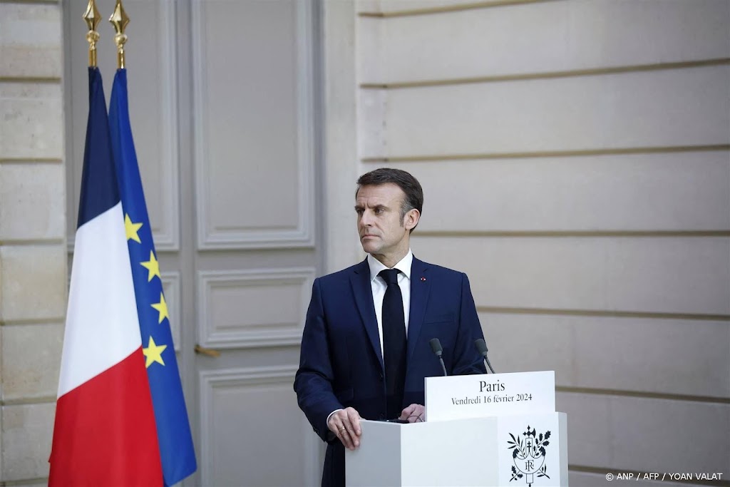 Macron voelt woede en verontwaardiging om dood Navalny