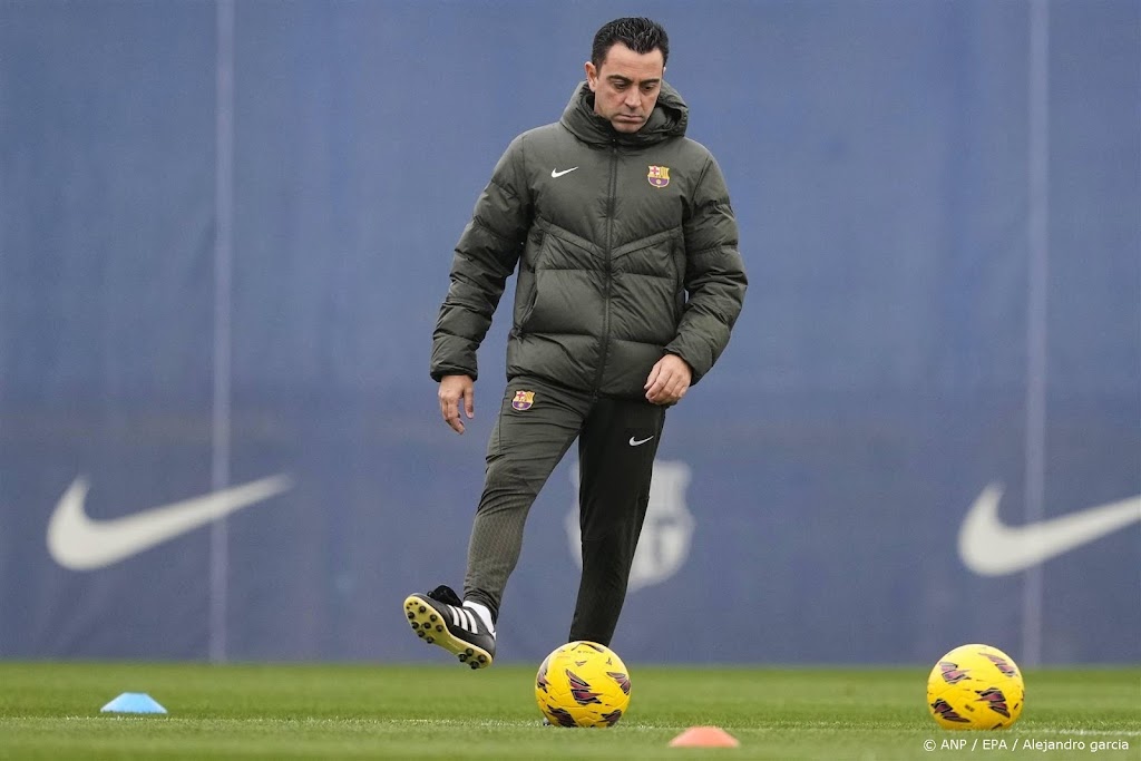 Barcelona-coach Xavi geeft hoop op Spaanse landstitel nog niet op