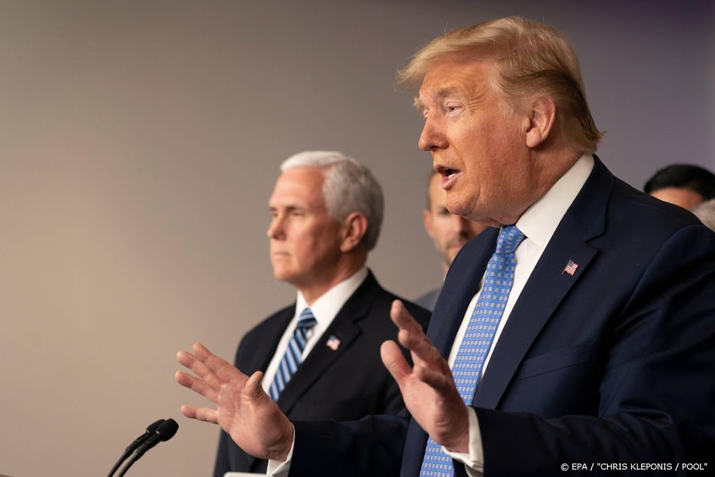 Trump: VS komen sterker uit de crisis door het coronavirus