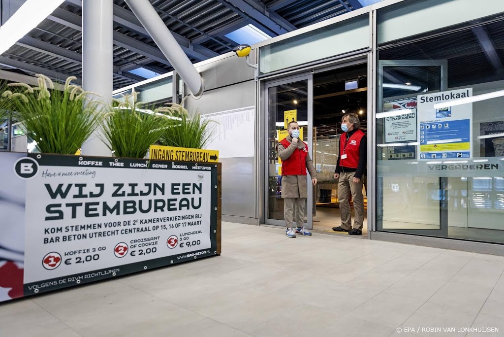 Ook tweede stemdag is het rustig bij stembureaus op NS-stations