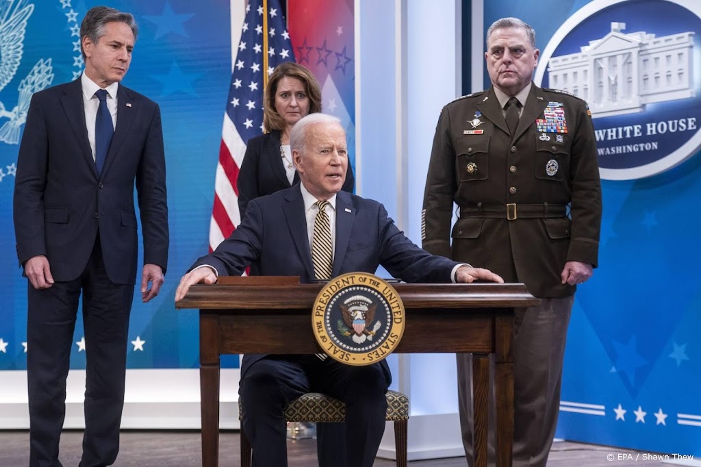 Biden geeft Oekraïne 800 miljoen dollar militaire steun extra