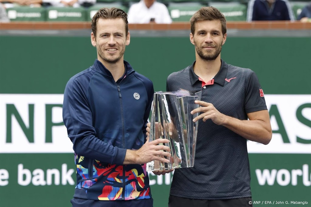 Tennisser Koolhof wint dubbeltoernooi van  Indian Wells  