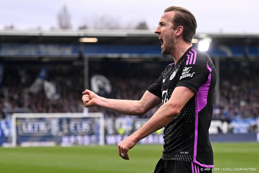 Bayern München wint met recordtreffer Kane ruim van Darmstadt