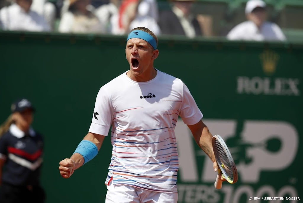 Spaanse tennisser Davidovich Fokina naar finale in Monte Carlo