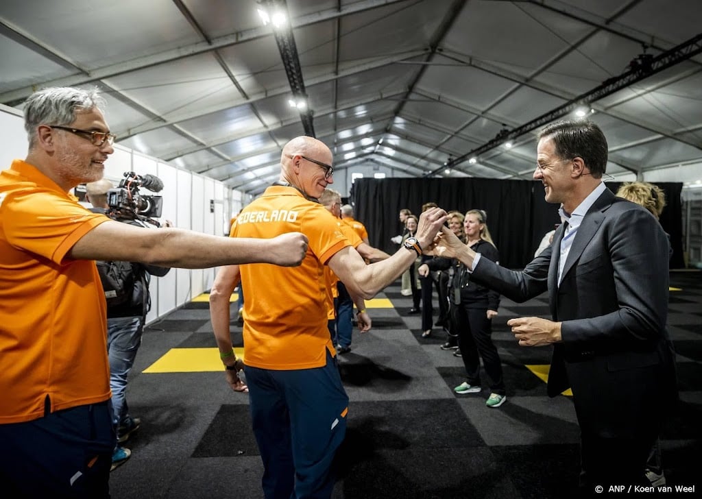 Rutte heet Oekraïense team speciaal welkom bij Invictus Games 
