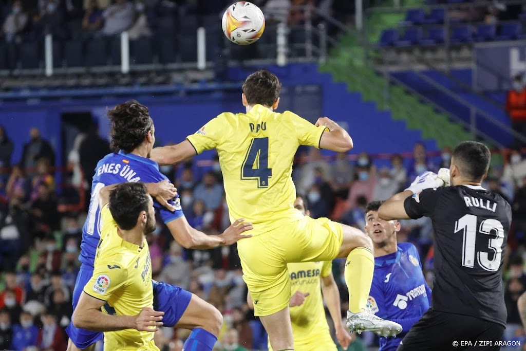 Villarreal wint na Europees succes van Getafe