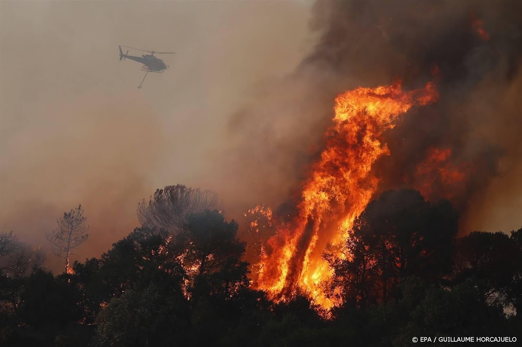 Eerste grote bosbrand van 2023 in Frankrijk woedt in de Pyreneeën