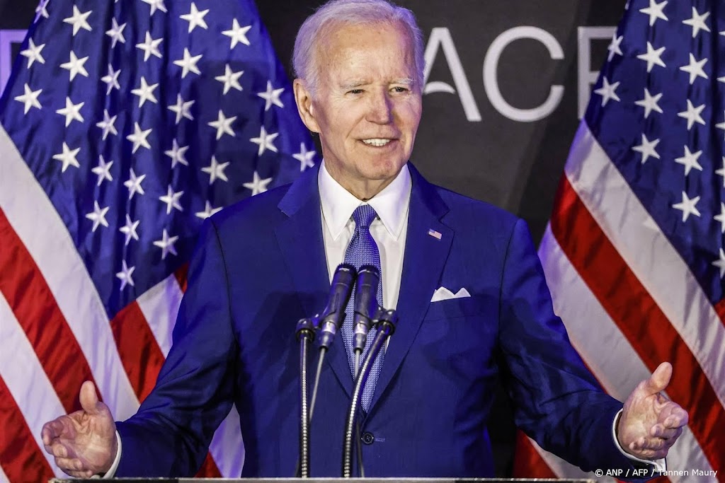 Biden verdedigt sociale zekerheid in eerste speech na terugtreden