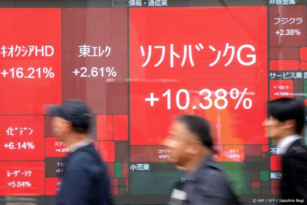 AEX-index stijgt na nieuwe recordstanden in New York en Tokio