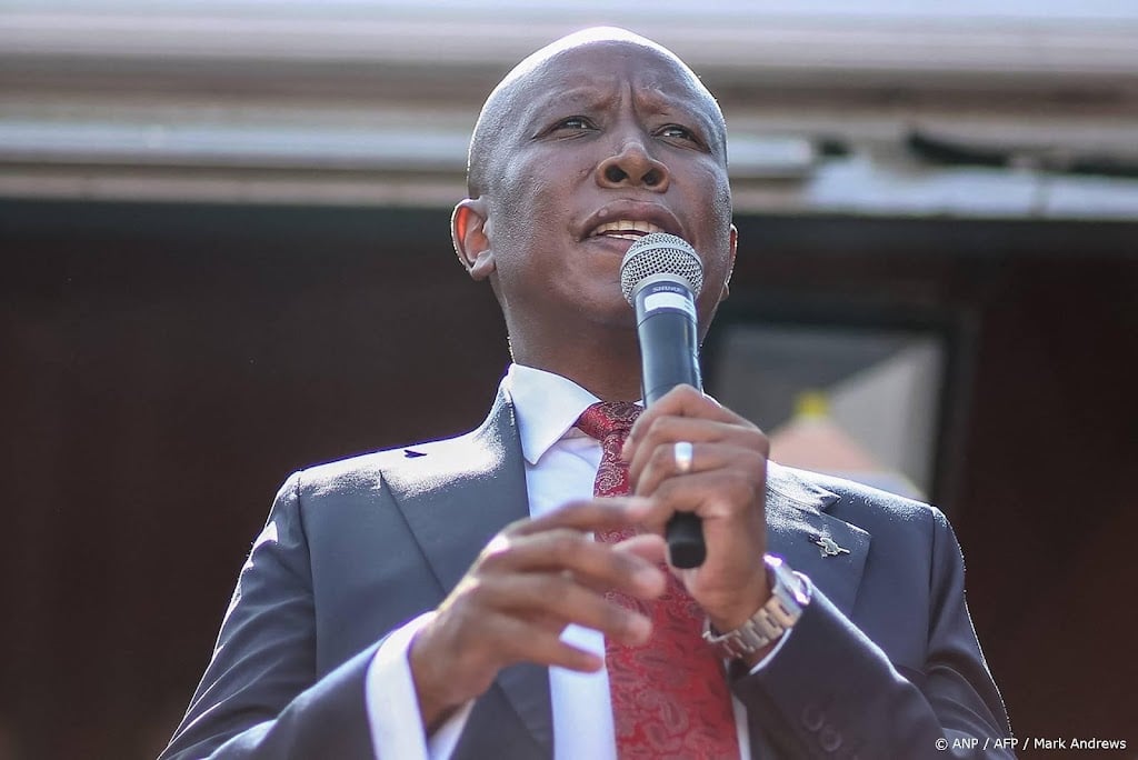 Linkse oppositieleider Zuid-Afrika veroordeeld voor wapenbezit 
