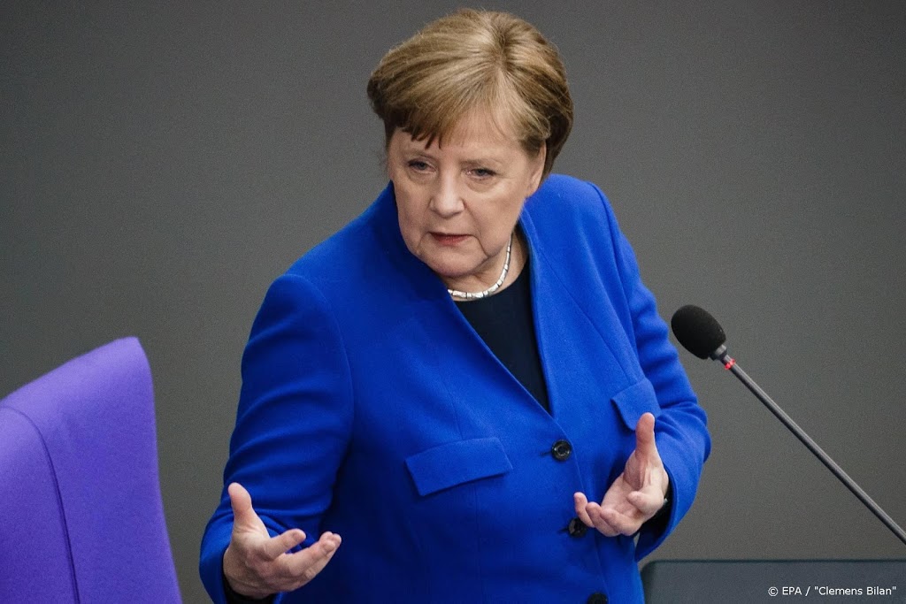 Merkel: juist in coronatijd is vrije pers van groot belang