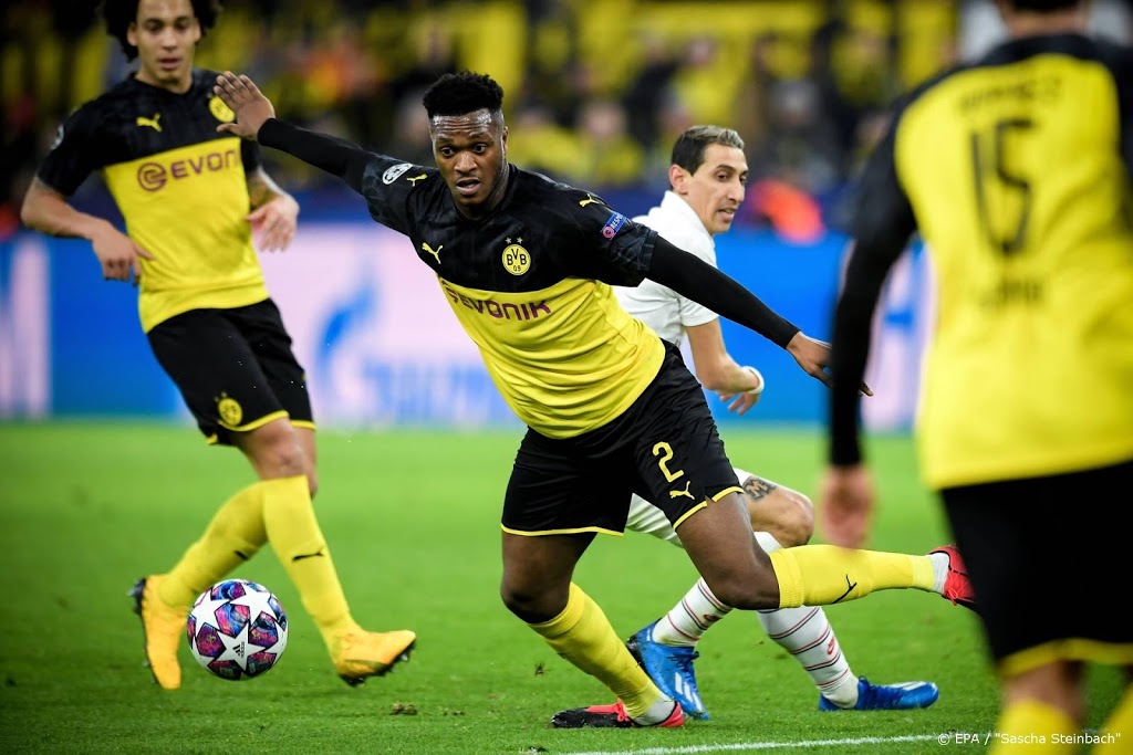 Borussia Dortmund rest van seizoen zonder verdediger Zagadou